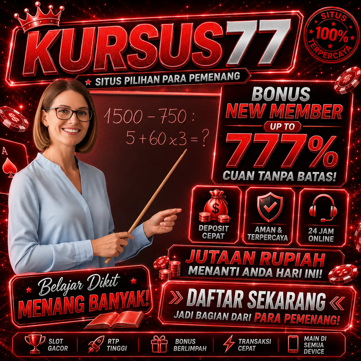 KURSUS77 Banner